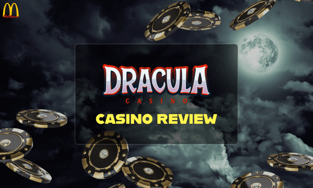 Dracula Casino omtale – skjermbilde fra nettsiden